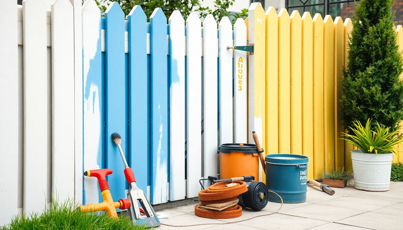 Fence & Gate Painting