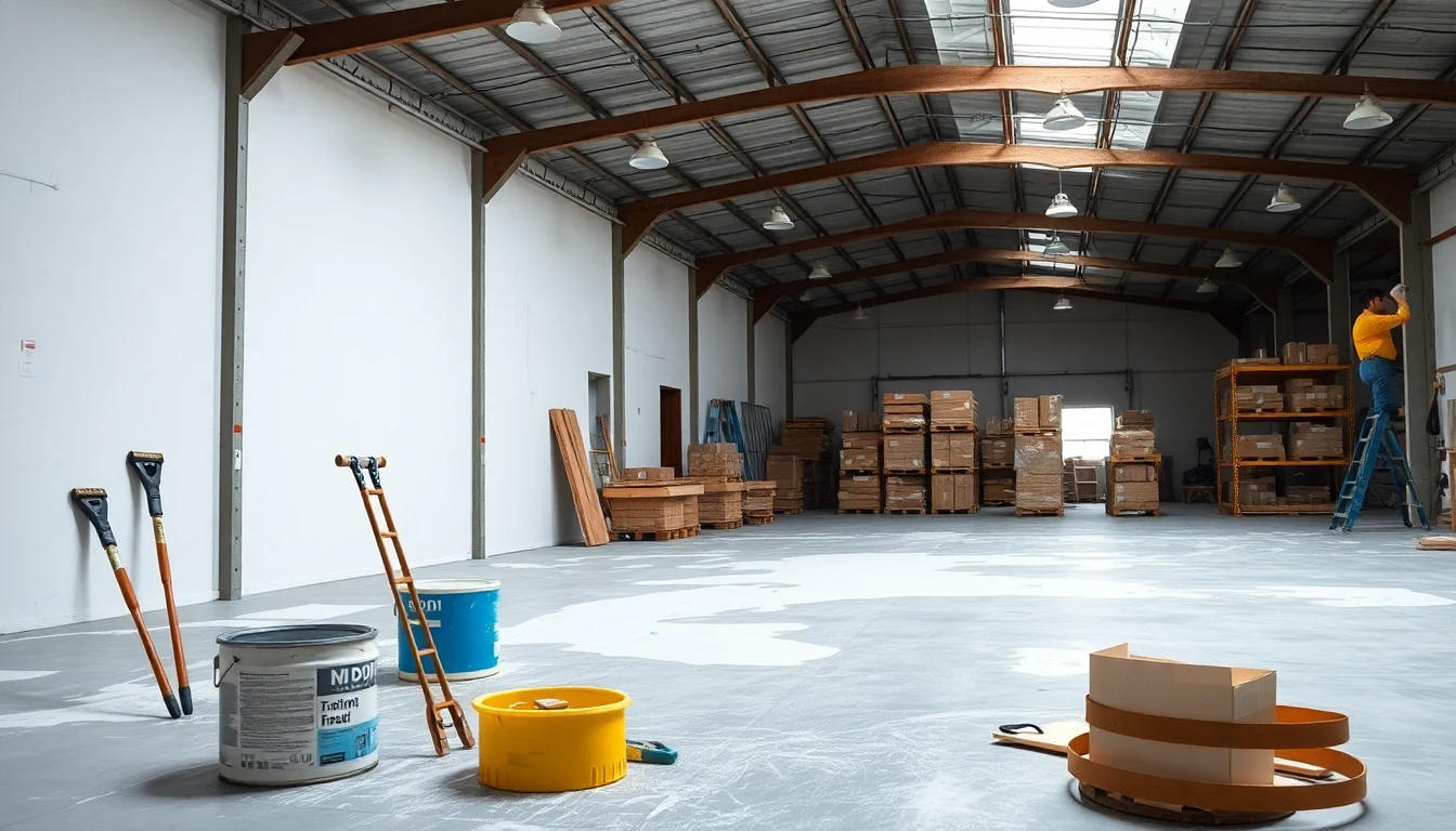 Warehouse Painting